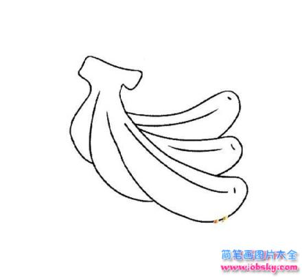 幼儿简笔画：香蕉