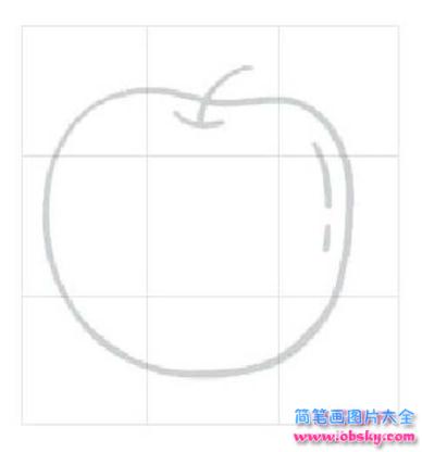 幼儿园苹果简笔画