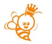 怎么画儿童卡通：戴皇冠的小蜜蜂简笔画