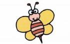 蜜蜂简笔画画法_怎么画蜜蜂的简笔画