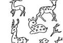 梅花鹿和长颈鹿简笔画画法_怎么画梅花鹿和长颈鹿