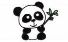 大熊猫简笔画画法_怎么画大熊猫的简笔画