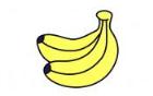 彩色香蕉简笔画画法_怎么画彩色香蕉的简笔画