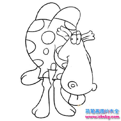 卡通骆驼简笔画图片