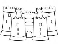怎么画儿童城堡大全简笔画的教程