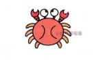 螃蟹简笔画画法_怎么画螃蟹的简笔画