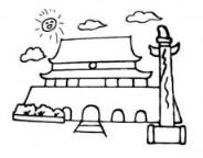 怎么画北京天安门简笔画的教程