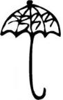 怎么画漂亮的洋伞简笔画的教程