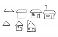 怎么画房子画法简笔画的教程