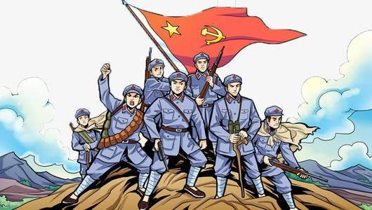七律长征简笔画 七律长征简笔画图片