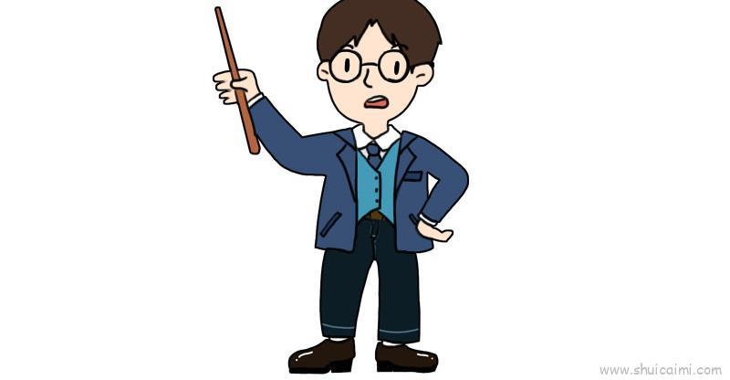 老师儿童画怎么画 老师简笔画画法