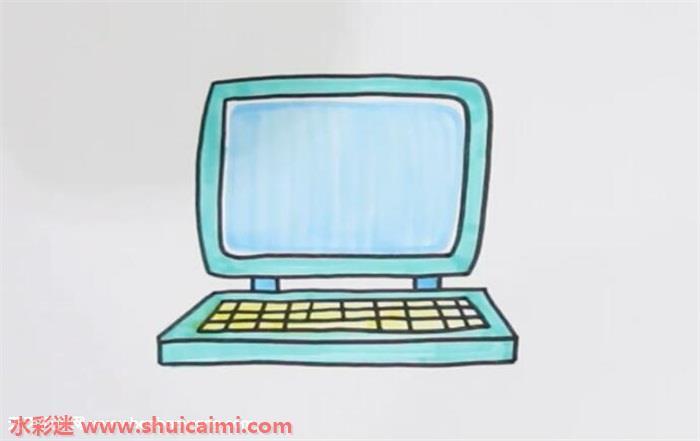 电脑怎么画 电脑简笔画步骤图