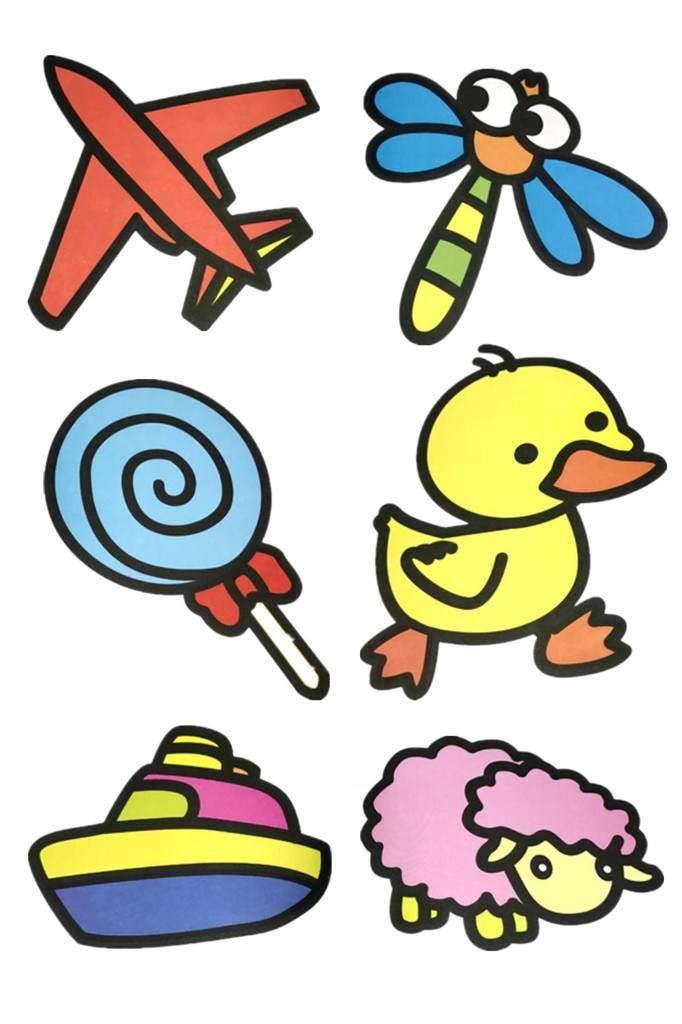 简笔画彩色 简笔画彩色简单