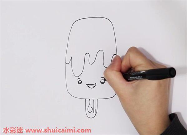 雪糕怎么画 雪糕简笔画简单彩色