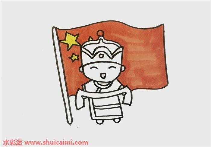 少数民族人物怎么画 少数民族人物简笔画图片大全彩色
