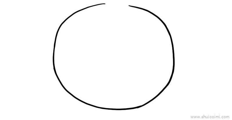 柿子简笔画 狮子简笔画简单又漂亮