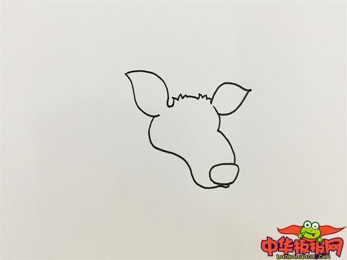 羚羊怎么画 羚羊简笔画简单又漂亮彩色