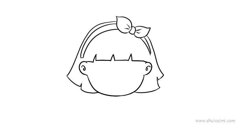 脑袋儿童画怎么画 脑袋简笔画顺序