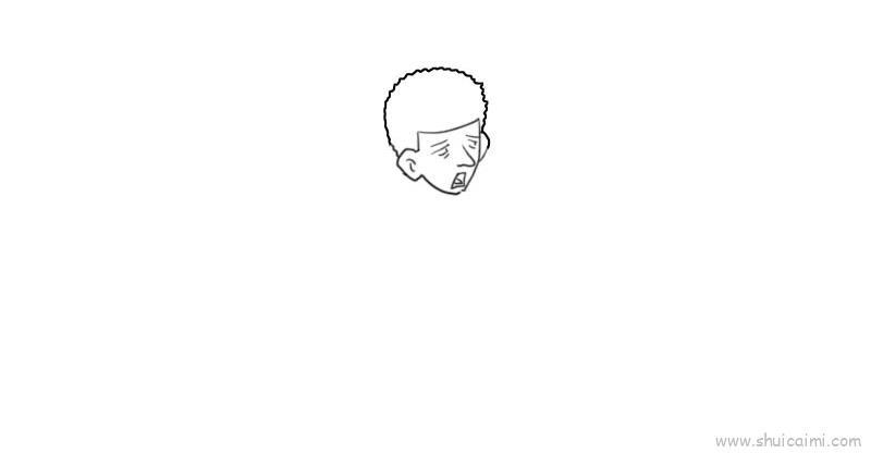 犯人儿童画怎么画 犯人简笔画简单又好看