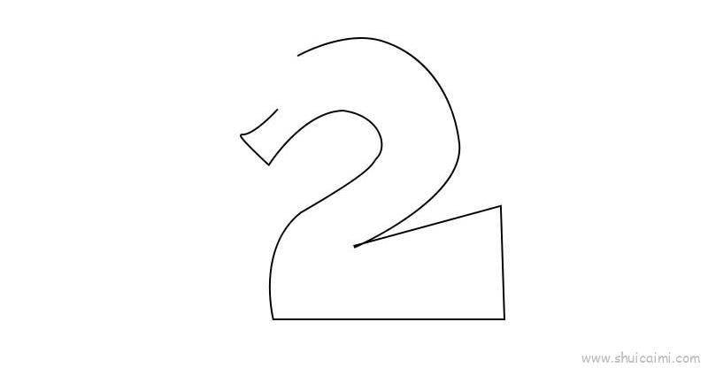 数字组成儿童画怎么画 数字组成简笔画顺序