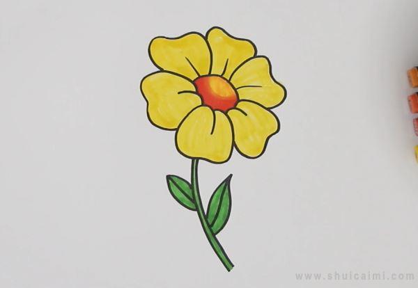 花简笔画怎么画 花简笔画简单又好看