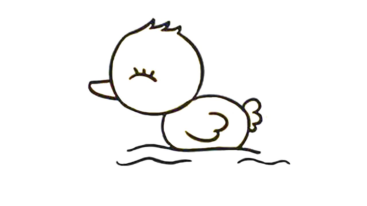 鸭子简笔画怎么画 鸭子简笔画好看