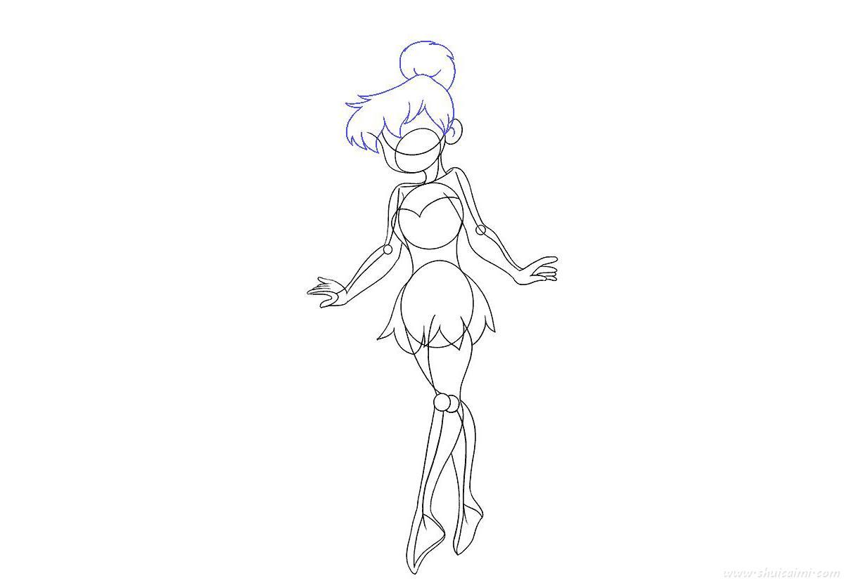 小叮当怎么画 小叮当简笔画简单又漂亮彩色