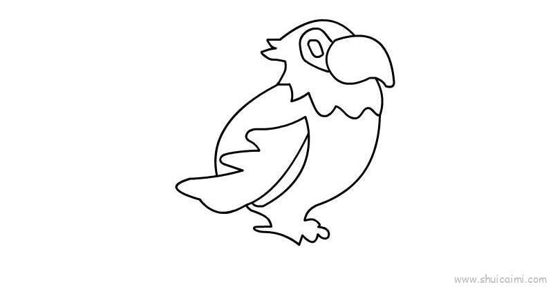 鸟儿童画怎么画 鸟简笔画画法