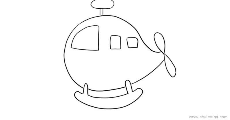 航天飞机儿童画怎么画 航天飞机简笔画简单