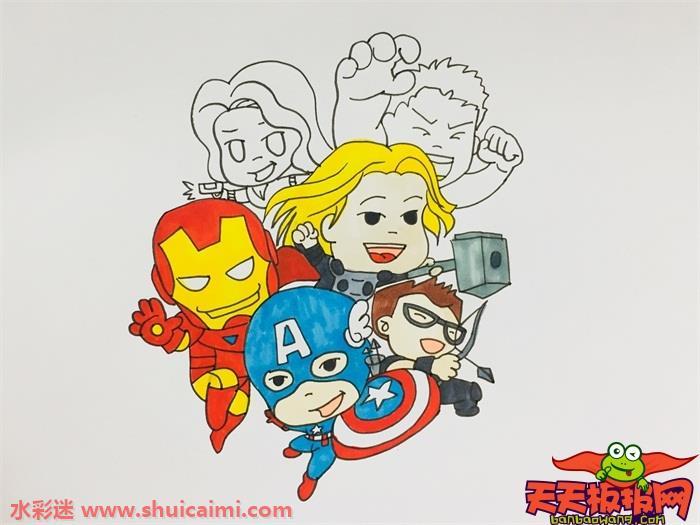 漫威全部人物怎么画 漫威全部人物简笔画步骤图