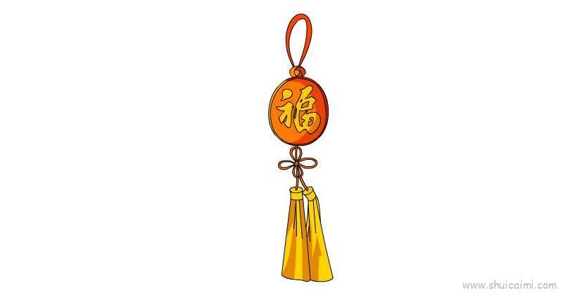 吊坠儿童画怎么画 吊坠简笔画简单又好看