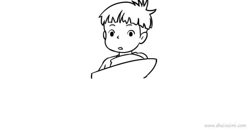 宗介儿童画怎么画 宗介简笔画好看