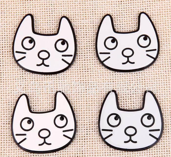 猫头的简笔画图片大全 猫头的简笔画图片大全可爱