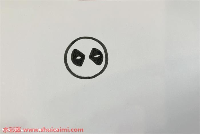 死侍怎么画 死侍简笔画步骤图