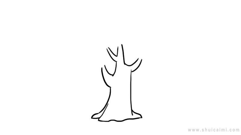 树简笔画怎么画 树简笔画简单又好看