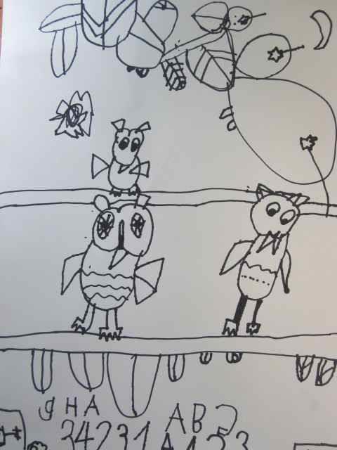 猫头鹰和老鼠简笔画 猫头鹰和老鼠简笔画图片大全