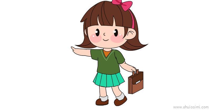 人物儿童画怎么画 人物简笔画步骤