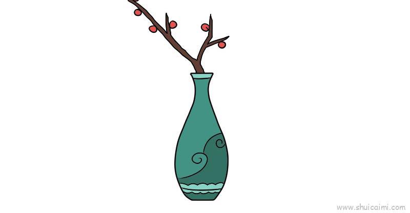 花瓶儿童画怎么画 花瓶简笔画画法