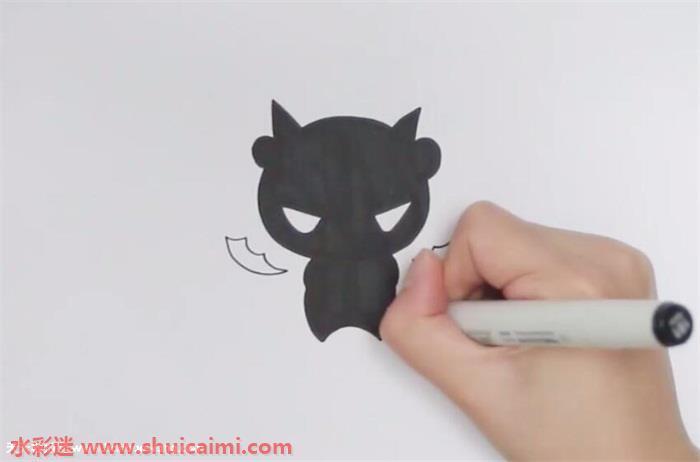 万圣节恶魔怎么画 恶魔简笔画步骤