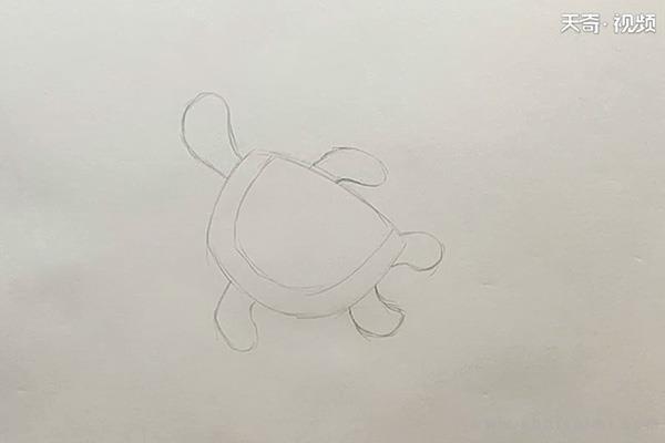 乌龟简笔画怎么画 乌龟简笔画顺序