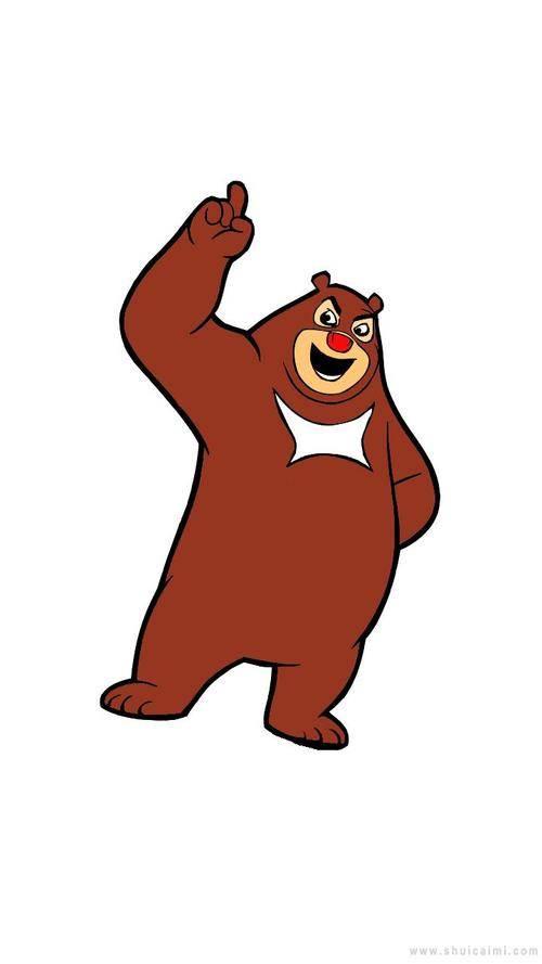 熊大简笔画图片 熊出没之熊大简笔画