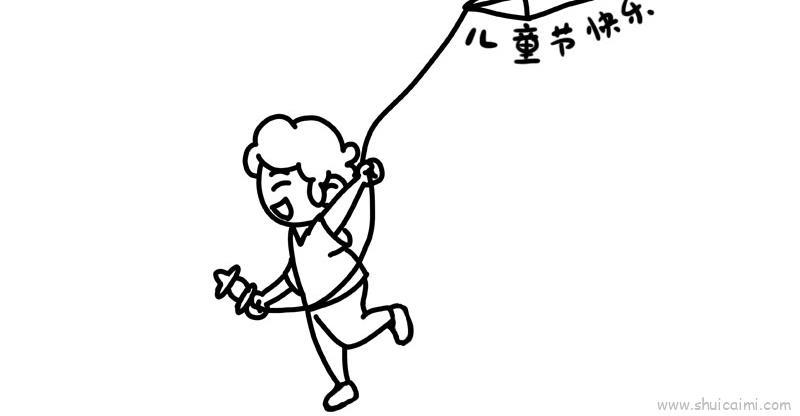 六一儿童节儿童画怎么画 六一儿童节简笔画步骤