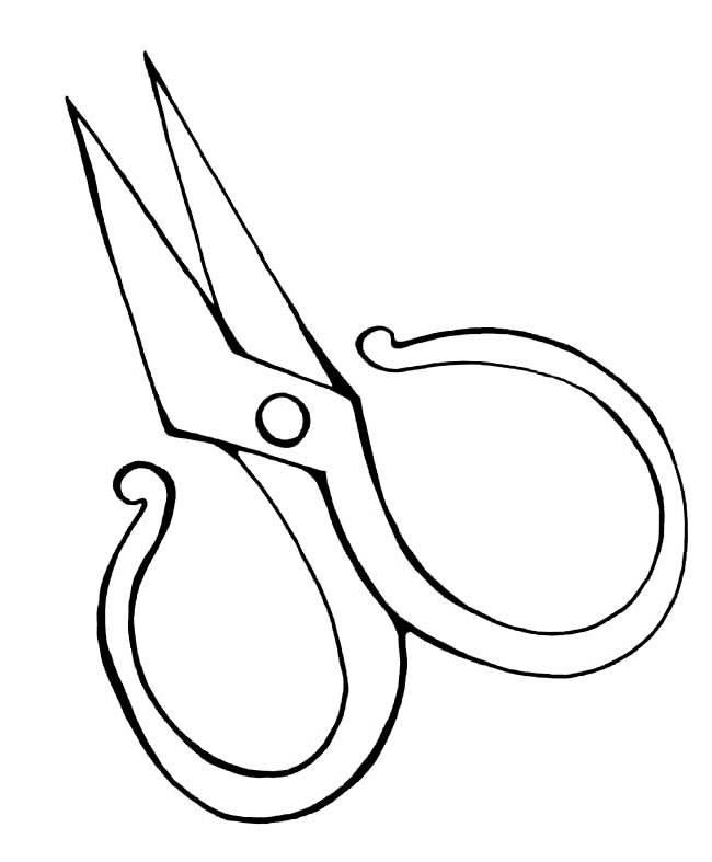 剪刀的简笔画图片大全 剪刀的简笔画图片大全可爱