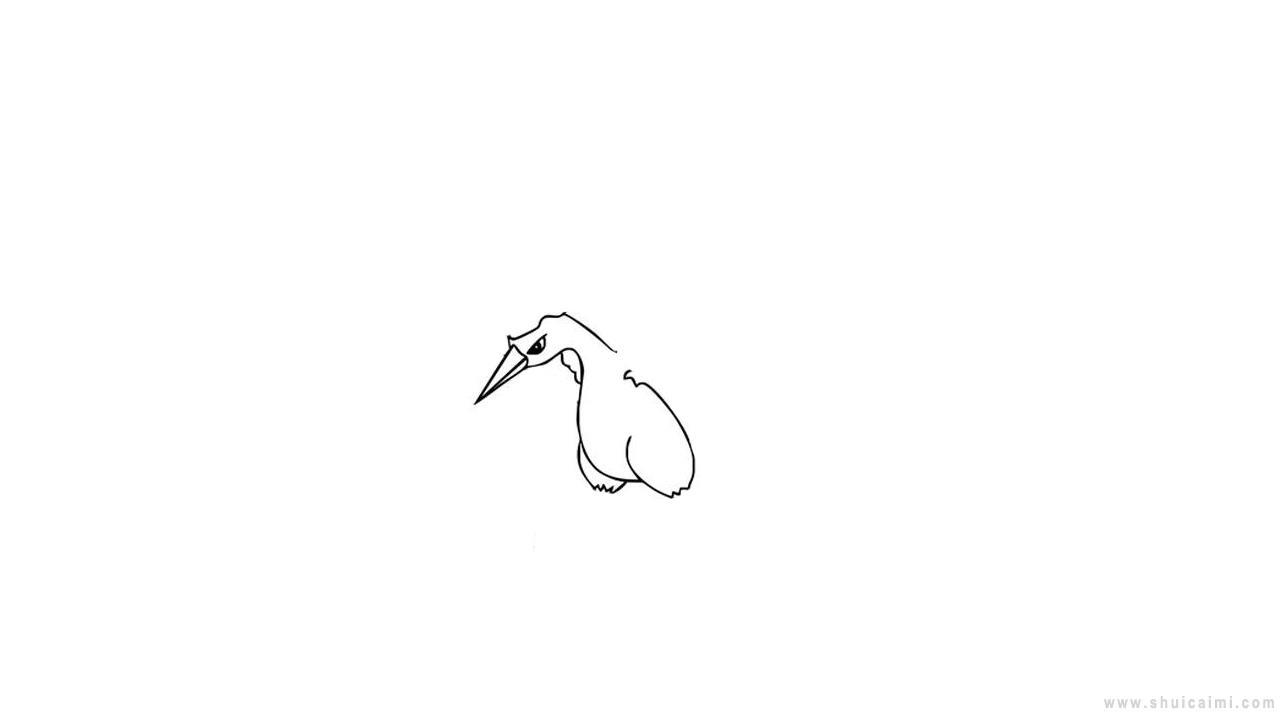 火焰鸟简笔画怎么画 火焰鸟简笔画画法