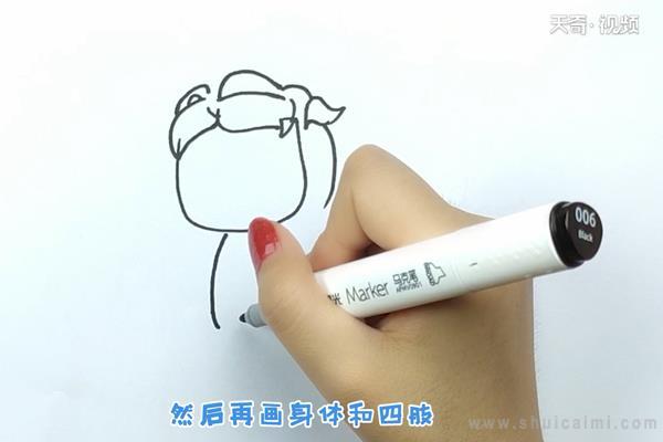 猪猪侠简笔画怎么画 猪猪侠简笔画简单