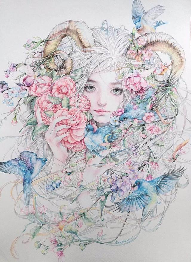 禄星简笔画怎么画 眀星简笔画