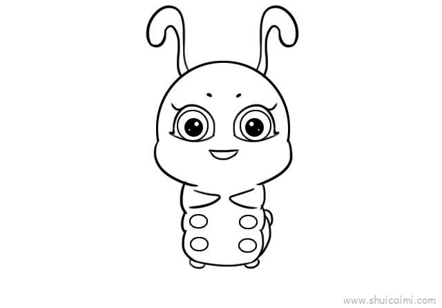 糖宝儿童画怎么画 糖宝简笔画画法