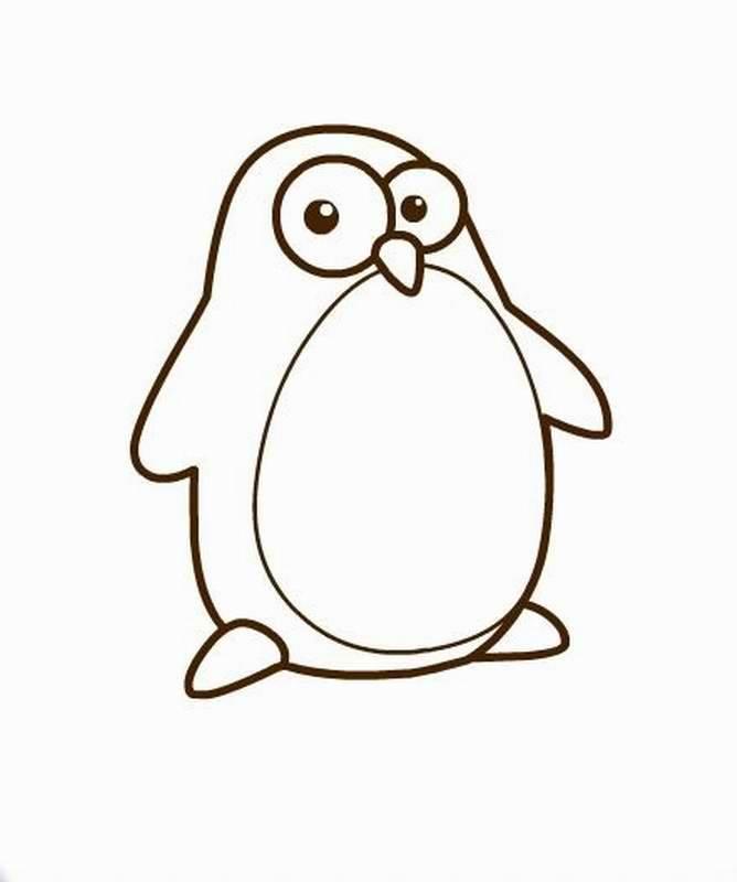企鹅的简笔画 企鹅的简笔画可爱