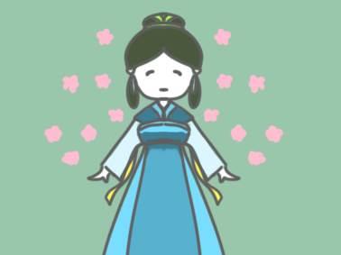 汉服简笔画 汉服简笔画男
