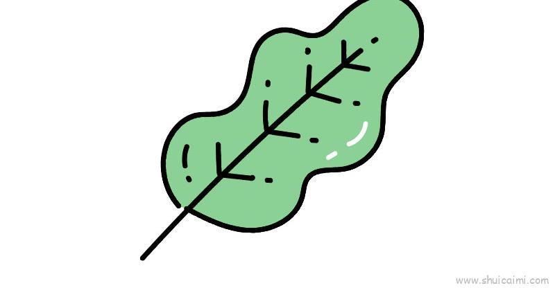 树叶教程儿童画怎么画 树叶教程简笔画简单又好看